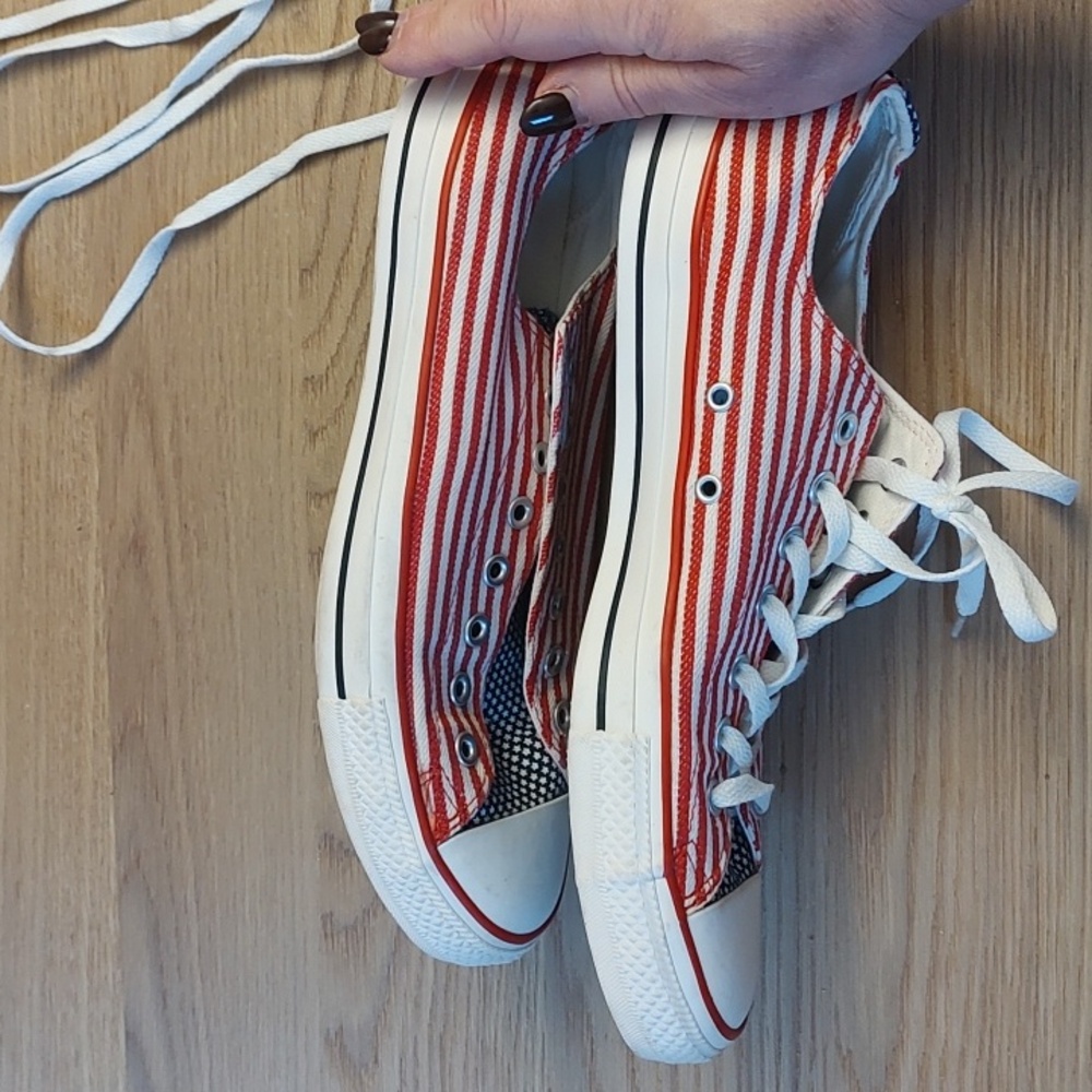 Converse Chuck Taylor All-Star "American Flag" Stars & Stripes Size 11 - Picture 14 of 16
